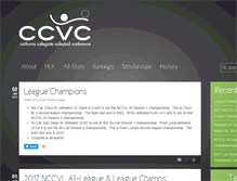 Tablet Screenshot of ccvcvolleyball.org